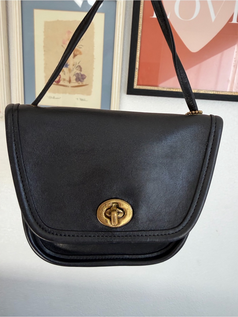 Vintage Coach Everett Mini Bag 9934 Black - Picture 10 of 10